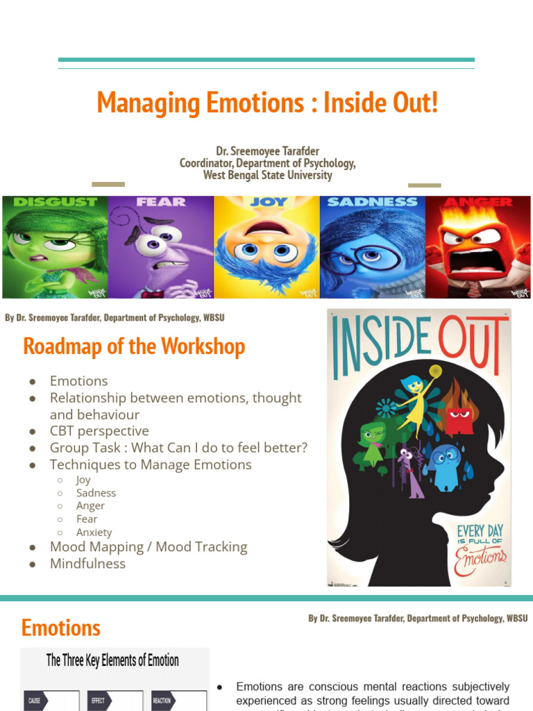 GMGC_Managing Emotions- Inside Out | PDF | Emotions | Mental Health