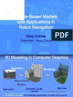 Image-Based Models With Applications in Robot Navigation: Dana Cobzas