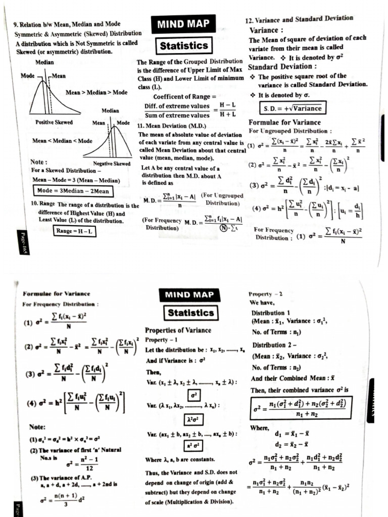 Esaral Mathematics Statistics Module IIT JEE | PDF