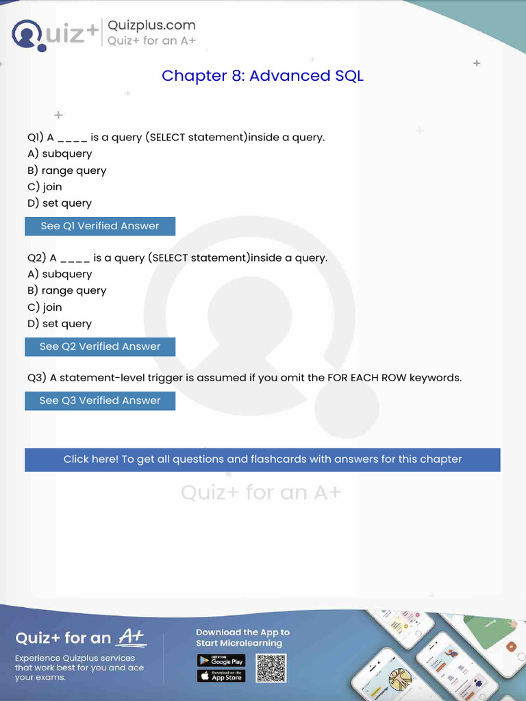 A is a Query Select Statementinside a Query | PDF | Databases | Sql