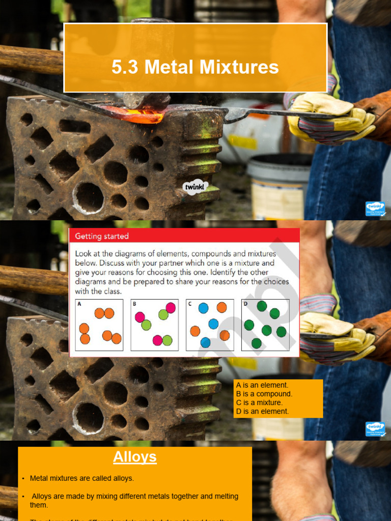 5.3 Metal Mixtures | PDF | Alloy | Metals