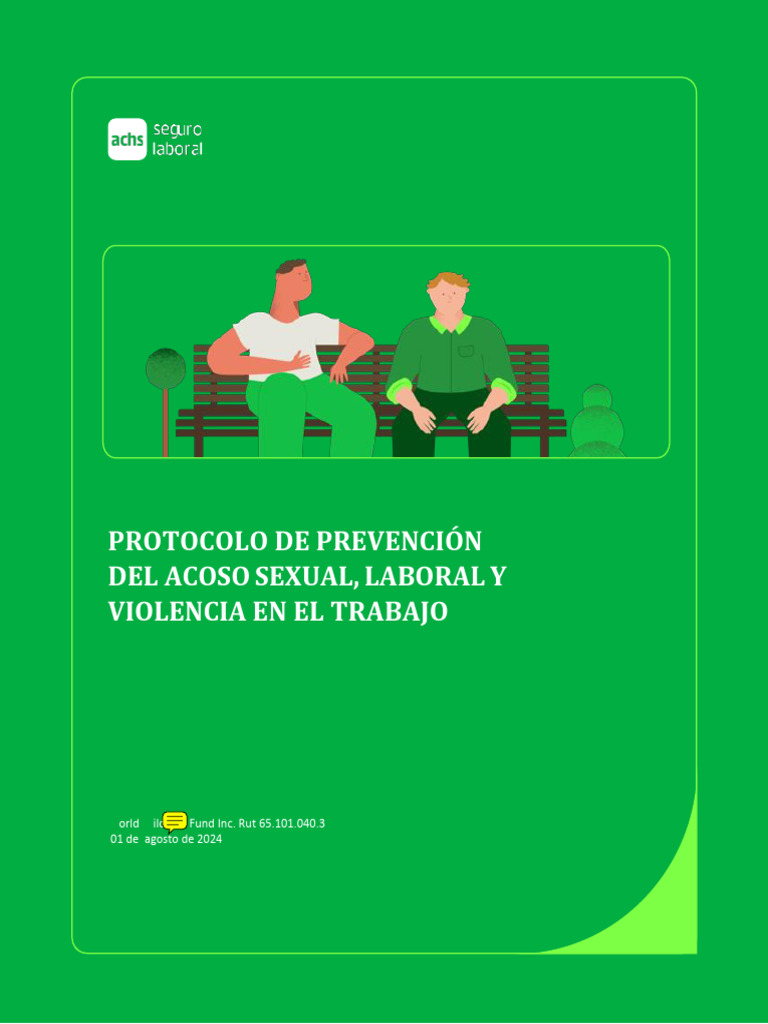 Manual Protocolo de Prevencion Del Acoso Sexual, Laboral y Violencia en ...