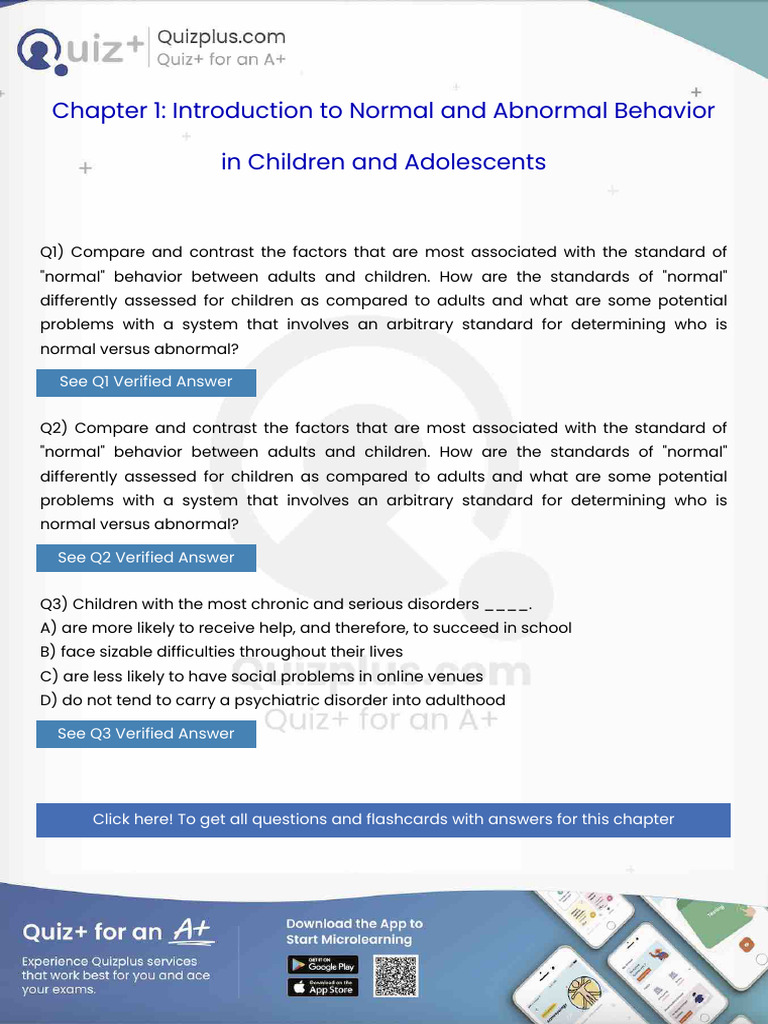 Compare and Contrast the Factors That Are Most Associated With the ...