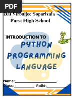 Python Chapter-wise Notes PDF | PDF | Python (Programming Language ...