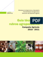 Guia Tecnica-Rubros Agropecuarios MAG