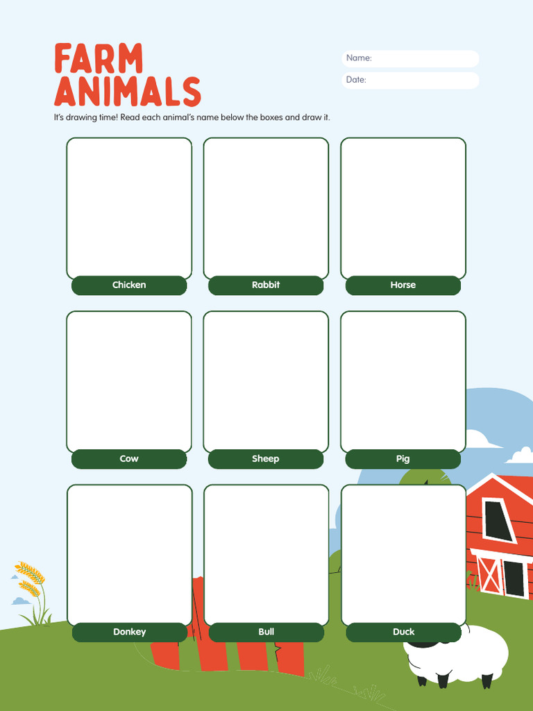 Farm Animals | PDF
