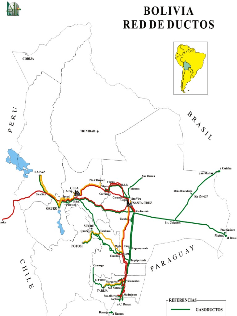 Red de Ductos de Bolivia | PDF