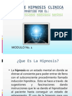 Curso de Hipnosis Clinica Modulo No. 1