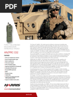L3harris An PRC 167 Multi Channel Manpack Datasheet Cs Tcom | PDF ...