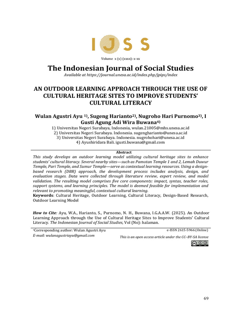 Template+IJSS+REV2+Upload+in+English (1) | PDF | Learning ...