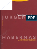 Facticidad y Validez, J Habermas