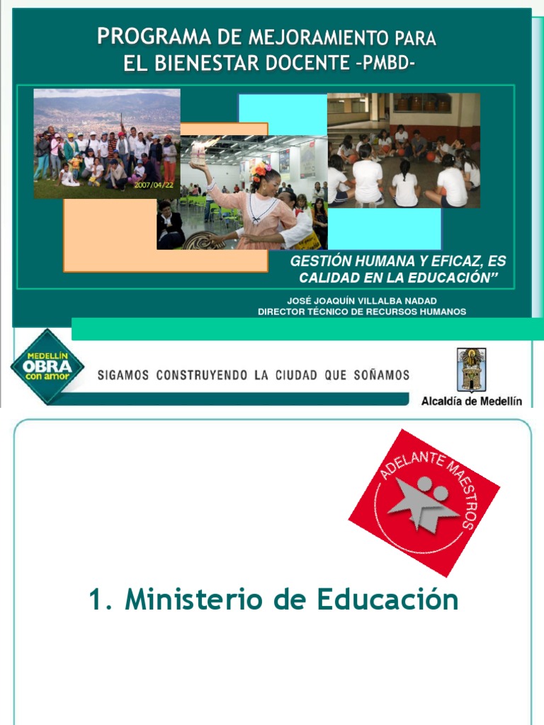 Programa de Bienestar Docente | PDF | Bienestar | Evaluación