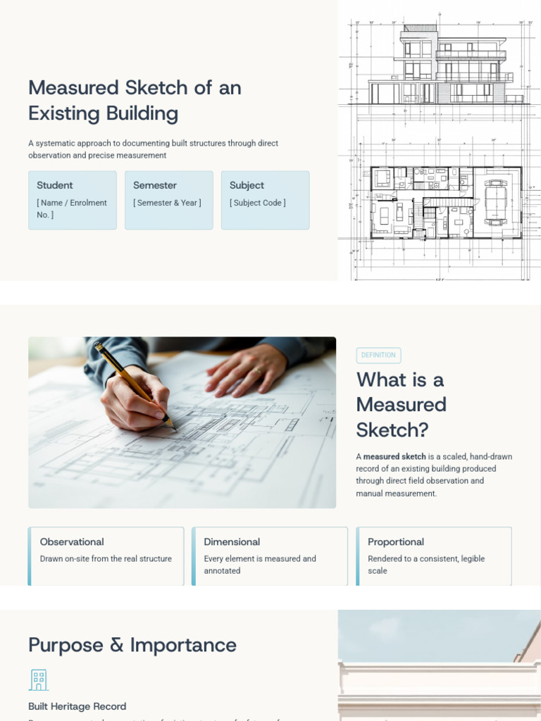 Measured Sketch Final With ThankYou | PDF