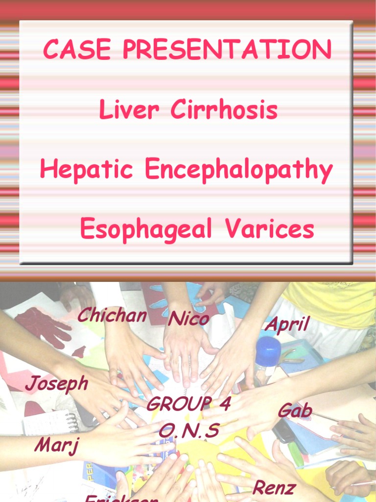 case presentation liver cirrhosis