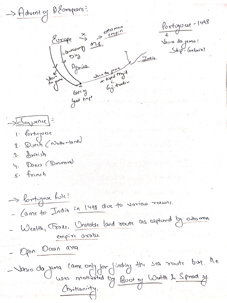 modern history notes for upsc | PDF
