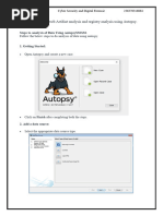 Autopsy Tool: Forensic Analysis Guide | PDF | Computer File | File Format