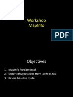 MapInfo Workshop  20101022