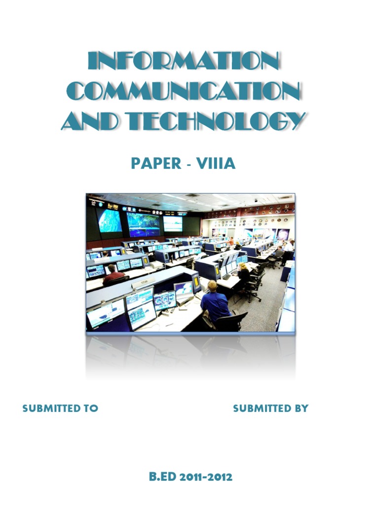 Information Communication and Technology: Paper - Viiia | PDF ...