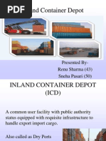CFS Operations for Import and Export | PDF | Cargo | Customs