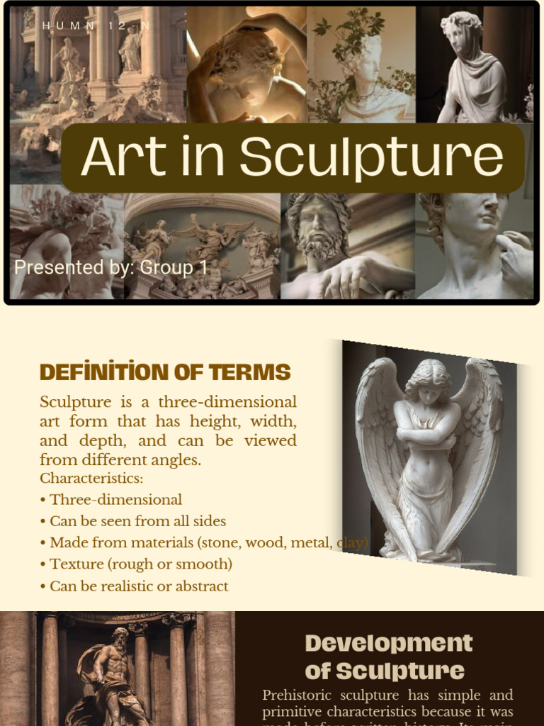 Art of Sculpture Group 1 | PDF | Sculpture