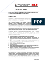 Cuadernillo Tecnico Nro 120599 (2) Best Choice - Seleccion de Inyectora