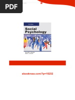 Social Psychology: Goals in Interaction | PDF | Social Psychology