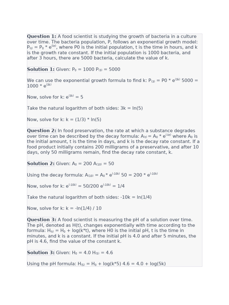 Applications of Logarithms | PDF | Logarithm | Mathematics