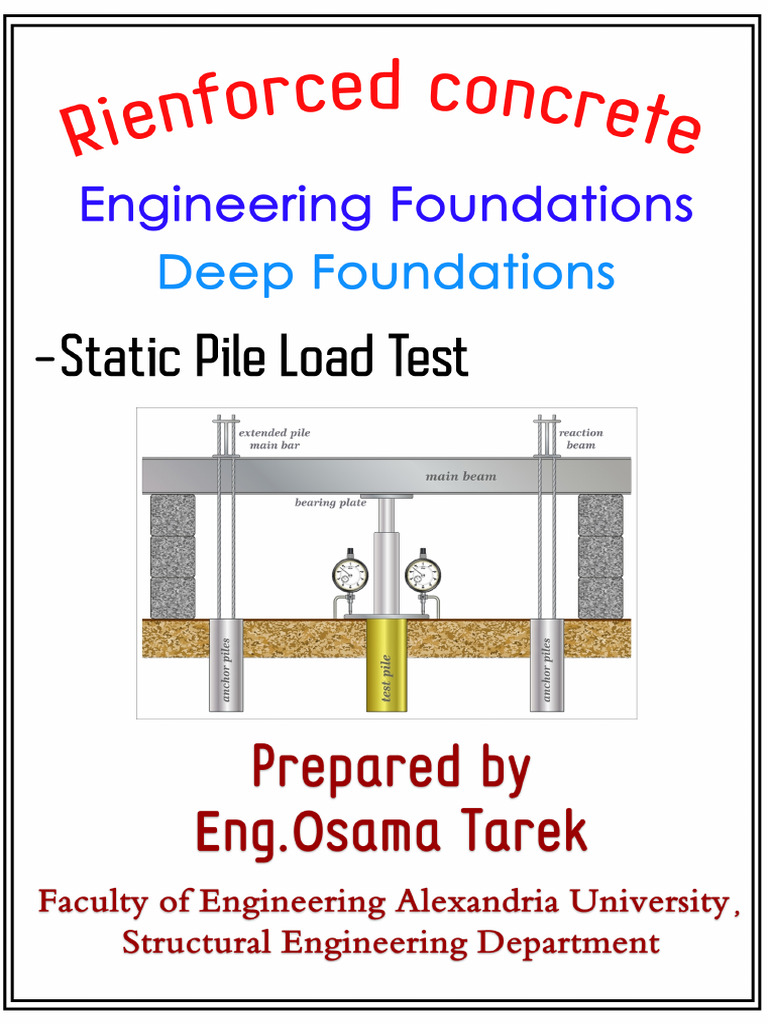 Pile Load Test | PDF
