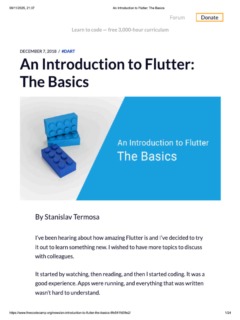 Flutter Basic | PDF
