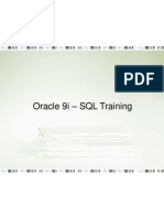 Oracle 9i - SQL Training