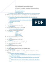 Interview Questionnaires (Automated Enrollment System) : What Is The Student Population of The School?