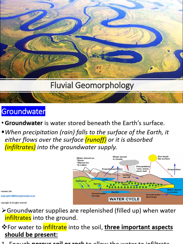 Fluvial Geomorphology ALL | PDF | Valley | Erosion