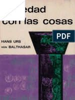 Von Balthasar, Hans Urs - Seriedad Con Las Cosas