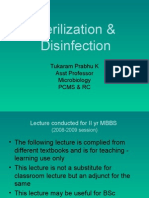 Sterilization &amp Disinfection