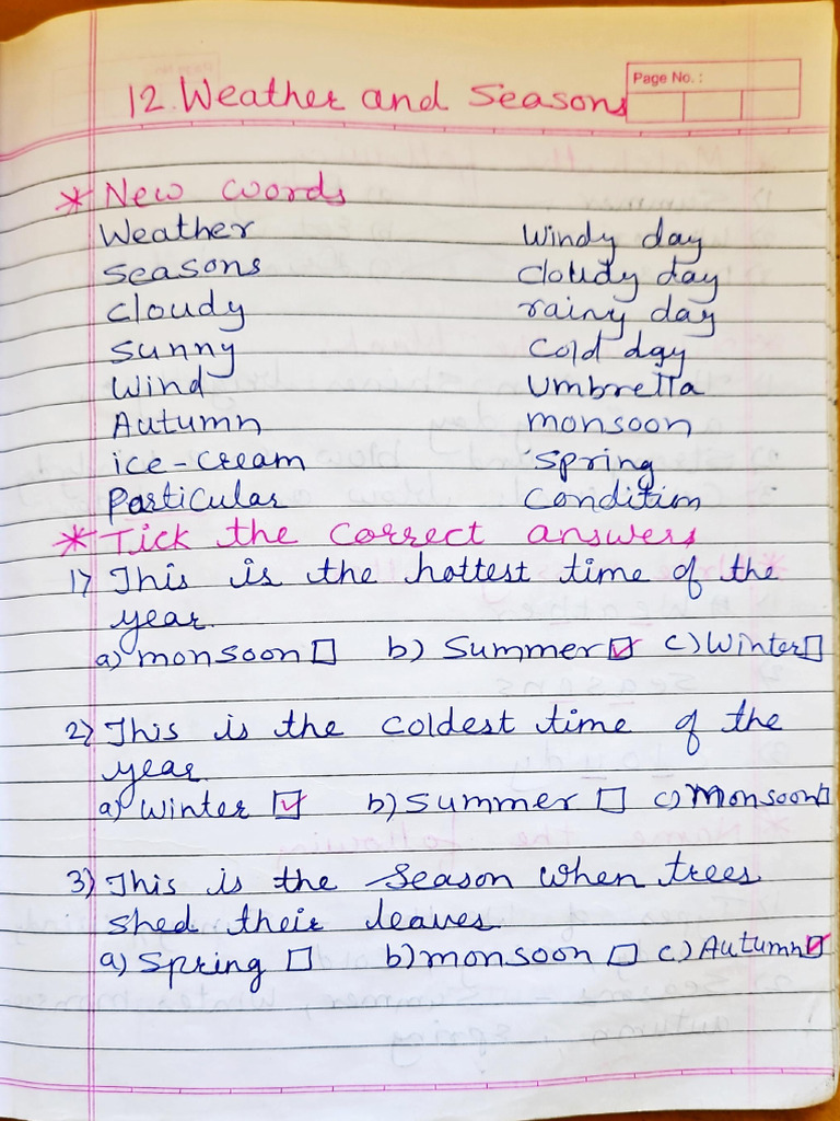 EVS 2 Std. 2nd term | PDF