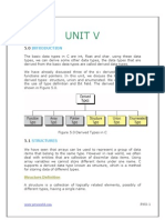 Unit V: Structure Definition
