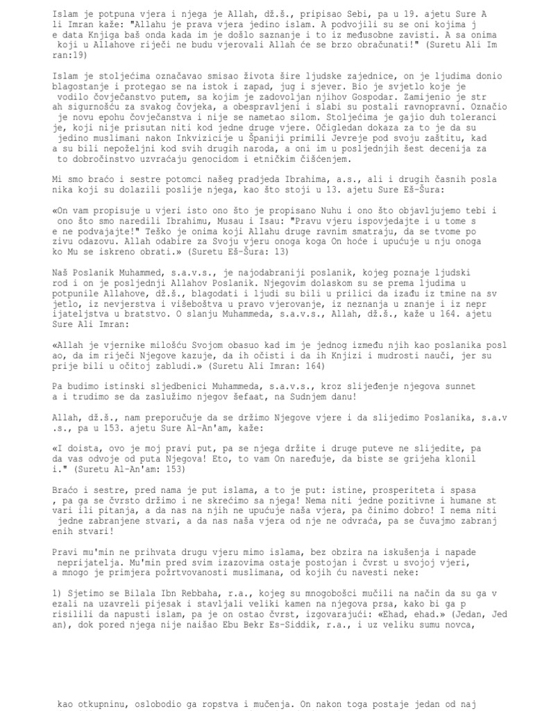Hutba | PDF
