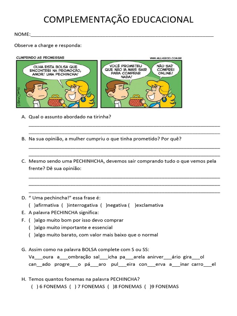 Complementação Educacional | PDF | Idiomas | Estudos de Línguas ...