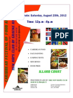 Caribbean Food Fair 2012 - Aug 25, 2012