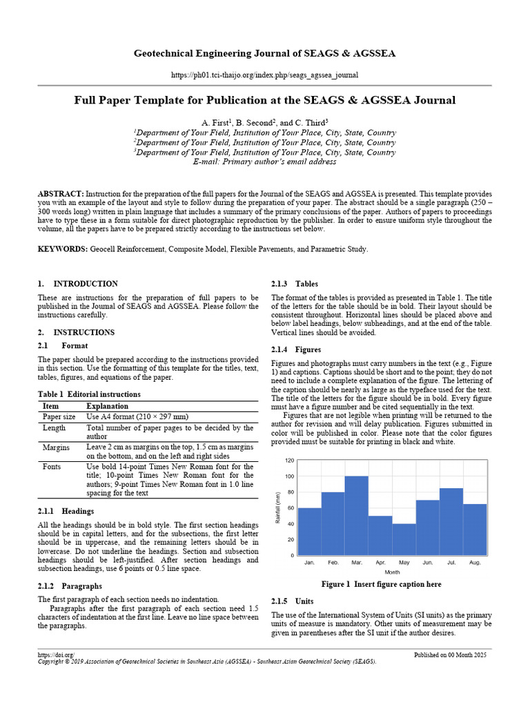 Clean Journal Template V2025 | PDF | Times New Roman | Letter Case