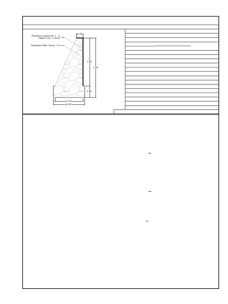 Perhitungan Volume Ok | PDF