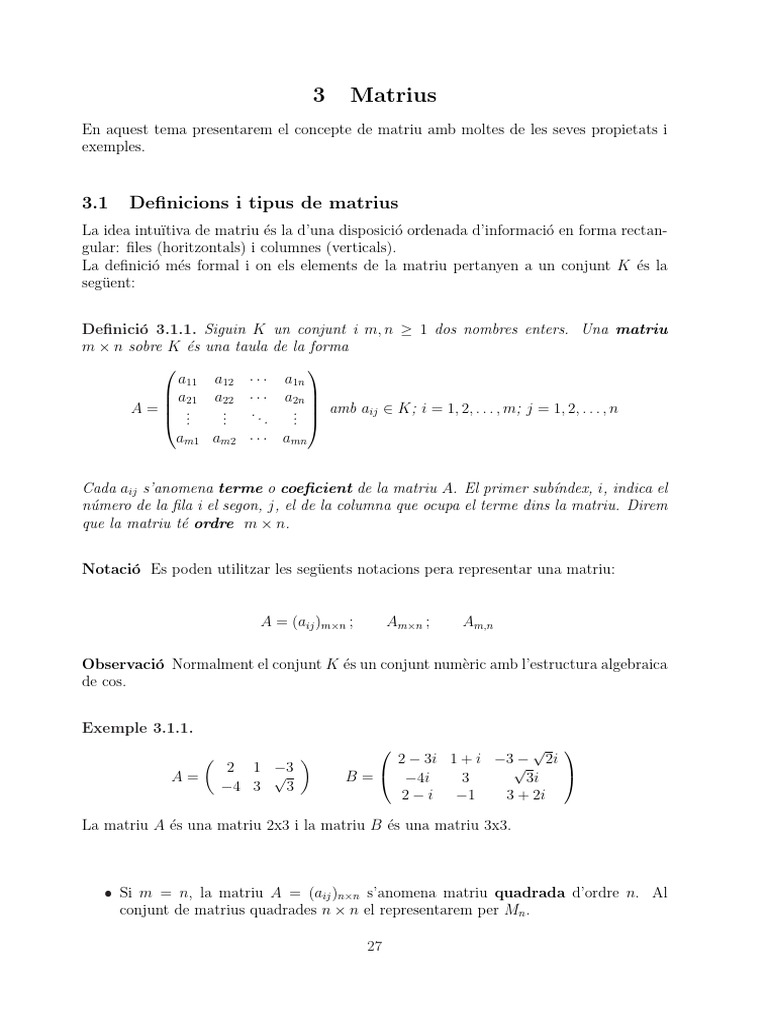 T1 Matrius | PDF