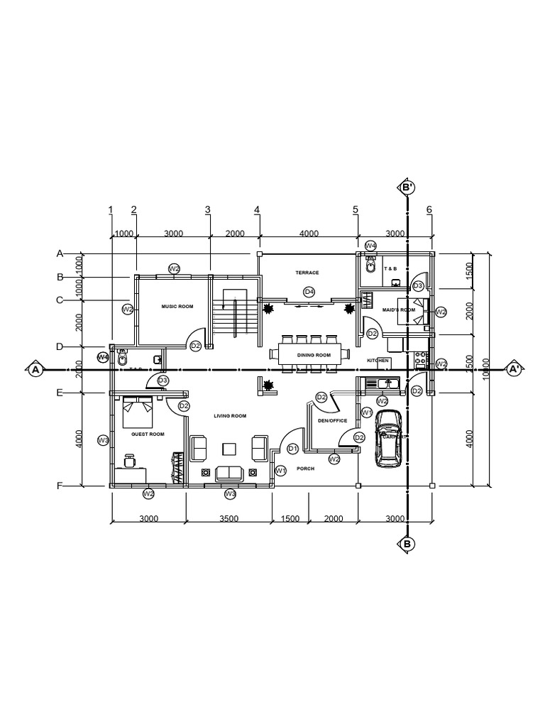 Building Plan Task1-Model | PDF