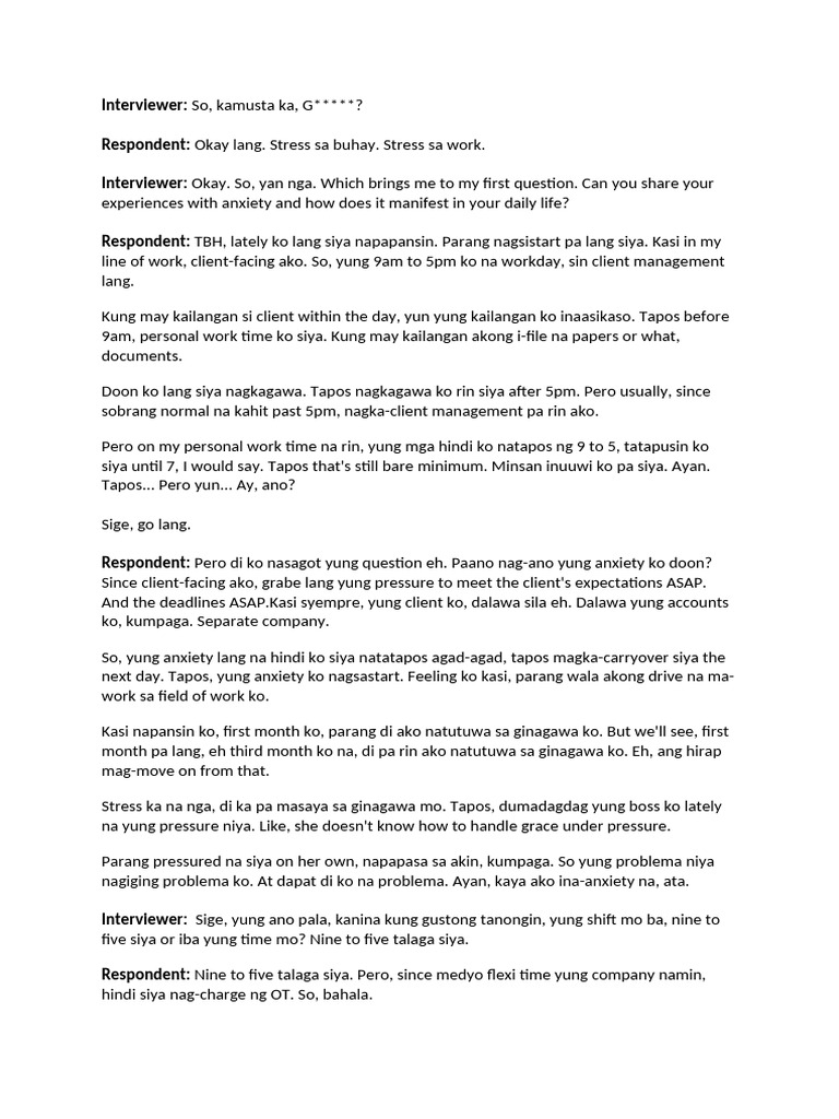 Respondent 2 - Transcript Verbatim | PDF