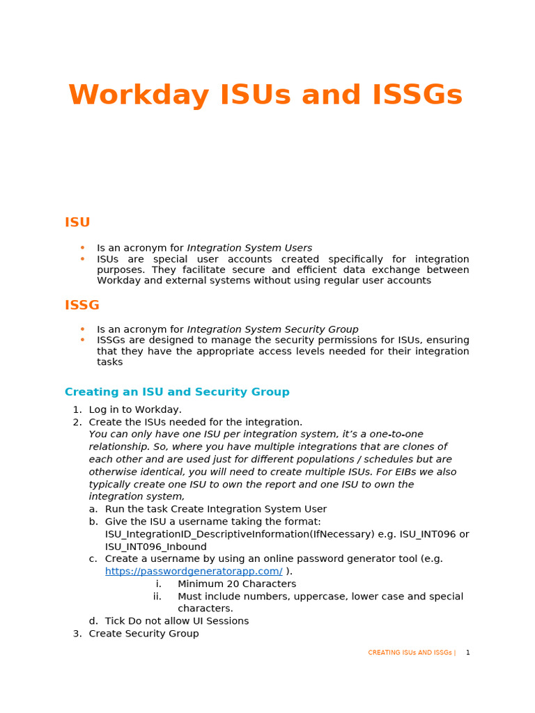 Creating an ISU and ISSG | PDF | User (Computing) | Computing