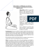 Respiracion para Cambiar Las Fosas Nasales A Voluntad y Alterar Estados Mentales