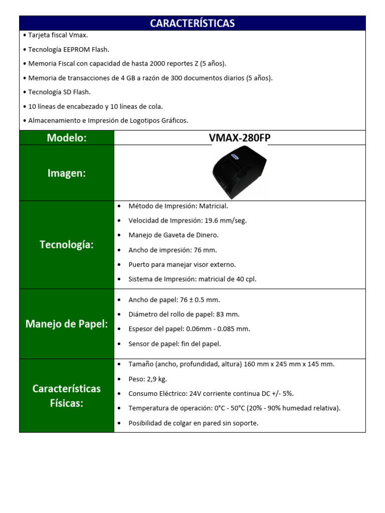 Vmax 280fp Ve | PDF