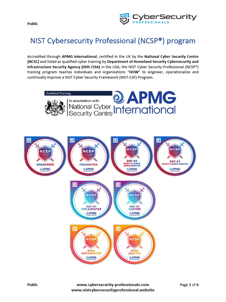 NIST cyber Security | PDF | Computer Security | Security