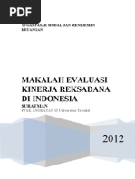 Download Tugas Makalah Reksadana by Arief Rachmadi SN102681176 doc pdf