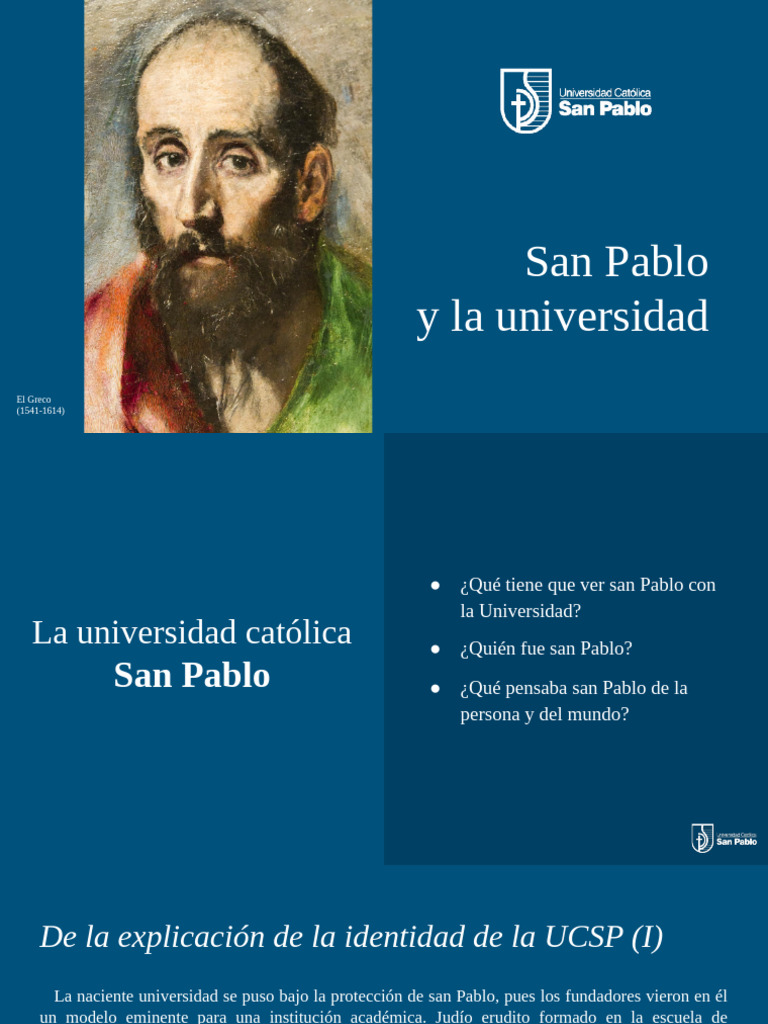 San Pablo y La Universidad | PDF | Epístola a Filemón | Pablo el apóstol